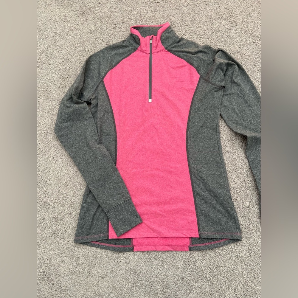 NEW Noble Outfitters Riding Shirt Quarter Zip Equestrian Athletic Top
